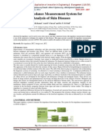 Bio-Impedance Measurement System For Analysis of Skin Diseases