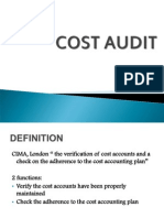 Cost Audit Final