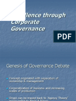 Excellence Through Corporate Governance