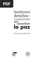 CDHDF, Sembremos Derechos y Compromisos para Cosechar La Paz PDF