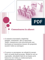 Comunicarea in Afaceri