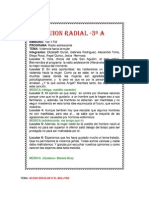 Planeación de Un Proyecto: Guión de Radio. Bloque 3. Español 3. Secundaria