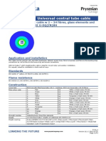 Draka - Ucfibre Io CT D Da LSHF 1.0kn 24 Mm51 (24 Fibre MM Om2)