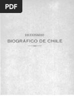 Chile, Diccionario Biografico, Tomo 1 