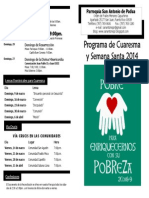 Programa Cuaresma 2014 PDF