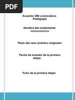 Presentación Caso Práctico Acuerdo 286 CENEVAL