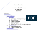 Stereochemistry of Organic Compounds