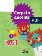 La Fabrica de Ideas 1 Carpeta Docente