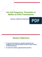 HIV and Pregnancy Prevention of Mother-To-Child Transmission