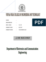 EC2357 - Vlsi Design Lab Manual