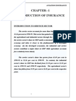 Chapter:-1 Introduction of Insurance: Introduction To Service Sector