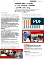 Simulation Based Learning For Final Year Medical Students at Cardiff University