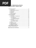 Tema 2 - Tipos de Plásticos, Aditivación y Mezclado