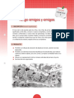 Unidad Didáctica #01 "Tengo Amigos y Amigas" 1er - Grado de Educación Primaria - Área Matemática