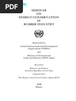 Seminar ON Energy Conservation IN Rubber Industry: Draft Copy Only