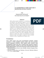 Penjagaan Kebersihan Diri Menurut Dimensi Dan Sains