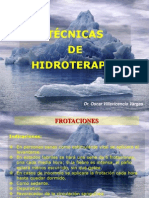 Tecnicas de Hidroterapia