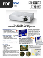 Panasonic PT-LB55 / LB60 Series