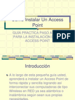 Como Instalar Un Access Point