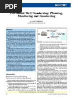 Horizontal Well Geosteering Planning, Monitoring and Geosteering