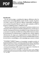 Franklin Gil - Racismo, Homofobia y Sexismo. Reflexiones Teóricas y Políticas Sobre Interseccionalidad