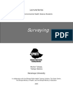 Surveying: For Environmental Health Science Students