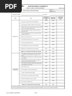 Checklist For Brickwork