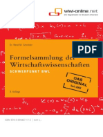 WiWi Formelsammlung BWL