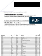 Ontario Sunshine List: Municipalities and Services