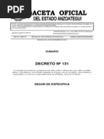 Decreto 131 Ext 552 Del 23-12-2014 Permanencia Adolecentes y Ni