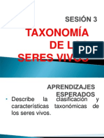 Diapositivas de Taxonomía de Seres Vivos