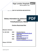 Diet Sheet1 Tmau 2010