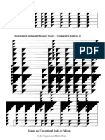 Bootstrapped Technical Efficiency Scores: A Comparative Analysis of