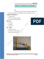 TP1 Frottement Statistique de Glissement