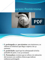 Embarazo Postérmino