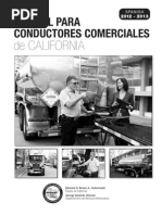 Manual para Conductores Comerciales de California