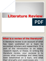 3 Literature Review