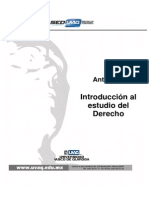 Introduccion Al Estudio Del Derecho - GUIA de ESTUDIO