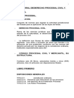 Derecho Procesal Civil I