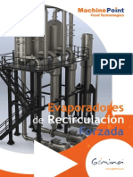 Evaporadores Recirculacion Forzada Machinepoint Food Technologies