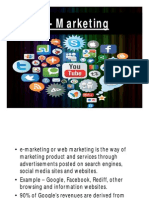 E - Marketing