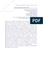 Suicidio Diversos Olhares Da Psicologia