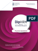 Practice Questions: Develop The Skills and Knowledge To Solve Critical HR Issues