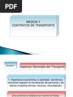 Medios y Contratos de Transporte Internacional