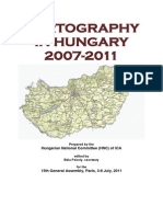 Cartography in Hungary 2007-2011