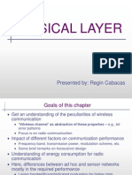 Physical Layer - Wireless Sensor Networks