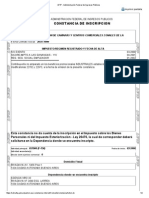 Constancia CUIT PDF