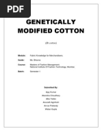 Genetically Modified Cotton