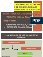 Plan Nacional de Accion Ambiental