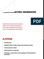 1thermoelectric Car